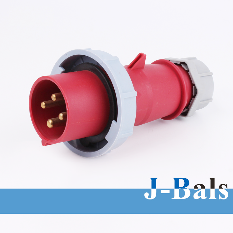 4X32A冷藏集装箱插头插座JBS-CA0242-3H工业插头 440V